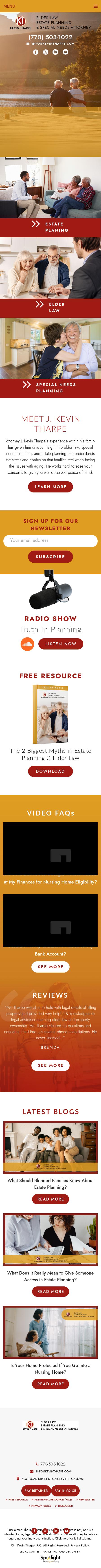 J. Kevin Tharpe, P.C. - Gainesville GA Lawyers