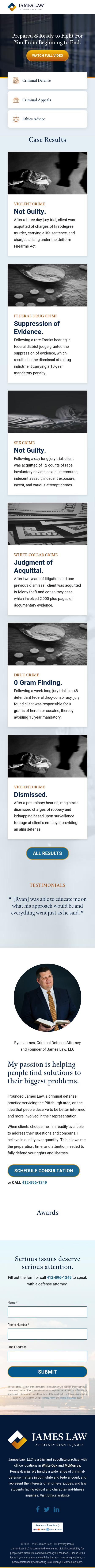 James Law, LLC - White Oak PA Lawyers