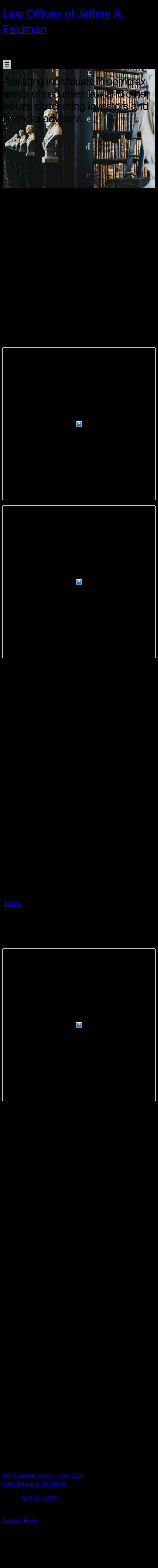Jeffrey A. Feldman, Attorney at Law - San Francisco CA Lawyers