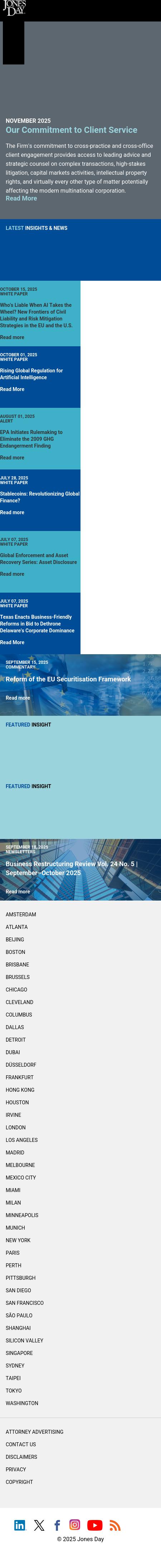 Jones Day - Atlanta GA Lawyers