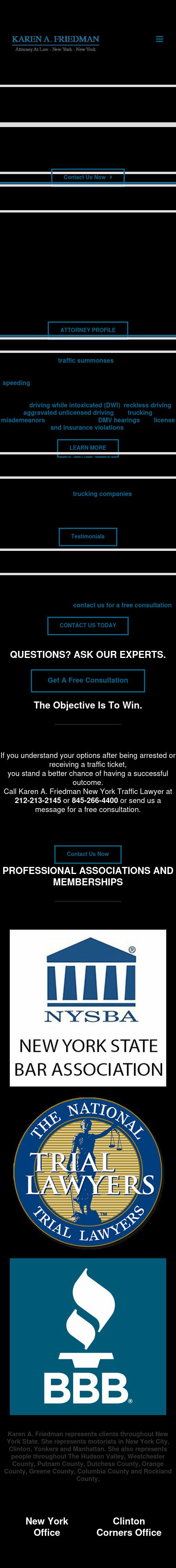 Karen A. Friedman - New York NY Lawyers