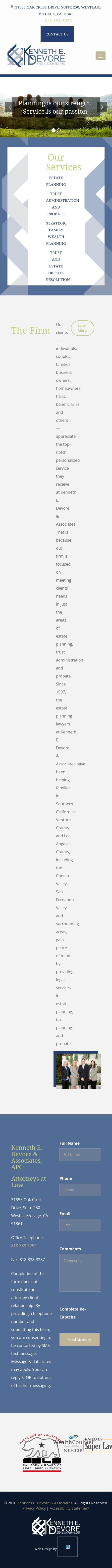 Kenneth E. Devore & Associates - Westlake Village CA Lawyers
