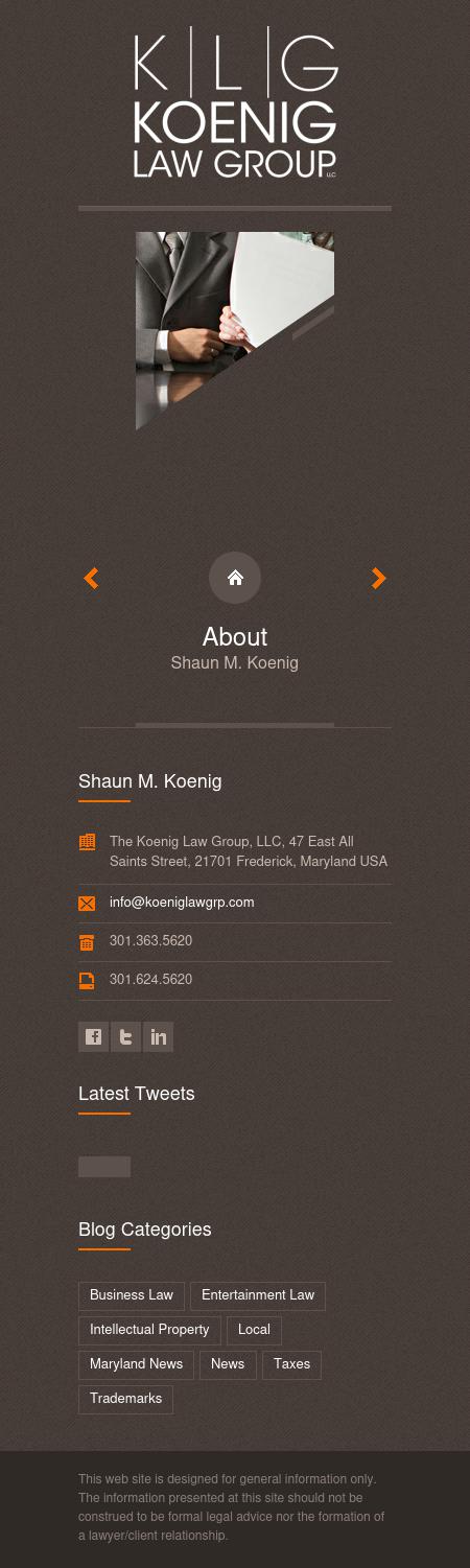Koenig Law Group LLC - Frederick MD Lawyers