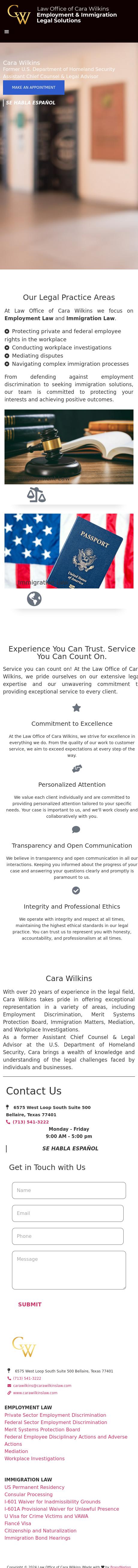 Law Office of Cara Wilkins - Pearland TX Lawyers