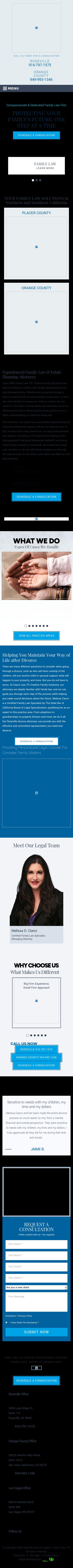 Law Office of Cecil & Cianci, PC - Roseville CA Lawyers