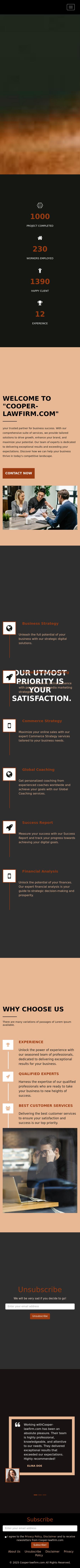 LAW OFFICE OF JAMES T. COOPER - Charleston WV Lawyers