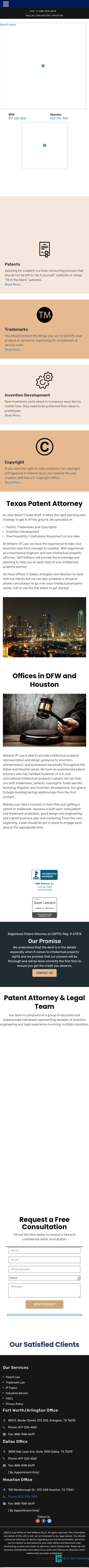 Law Office of Jeff Williams PLLC - Arlington TX Lawyers