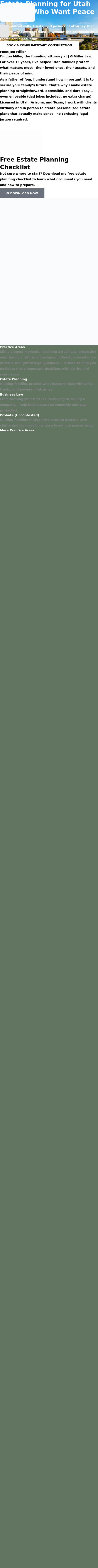 Law Office of Jonathan Miller - Salt Lake City UT Lawyers