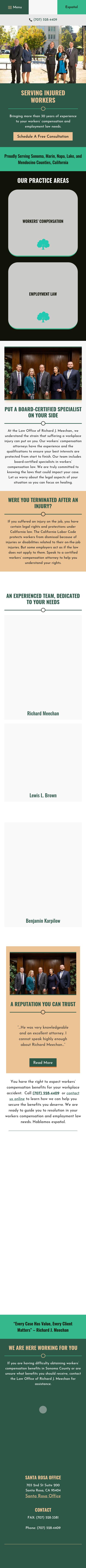 Law Office of Richard J. Meechan - Santa Rosa CA Lawyers