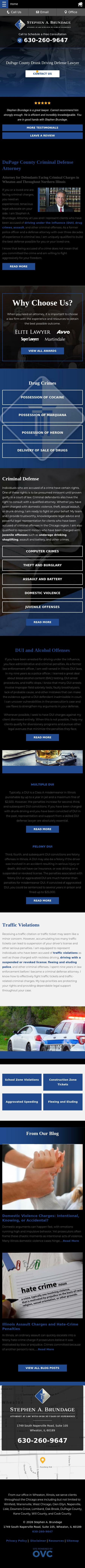 Law Office of Stephen A. Brundage - Wheaton IL Lawyers