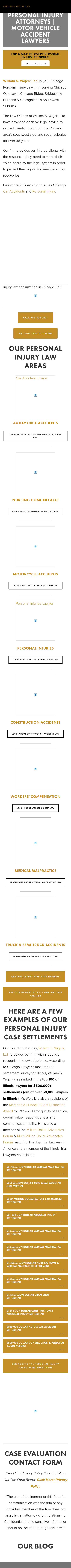 Law Office of William S. Wojcik, Ltd. - Oak Lawn IL Lawyers