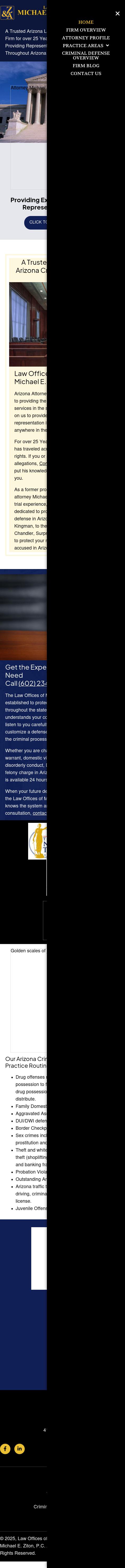Law Offices Michael E. Ziton, P.C. - Phoenix AZ Lawyers