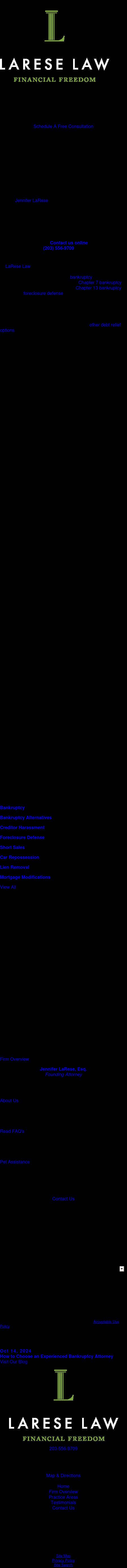 Law Offices of Jennifer LaRese, LLC - Southbury CT Lawyers