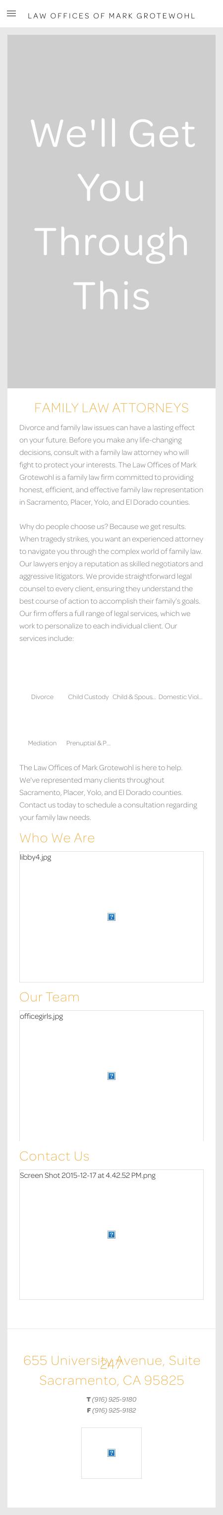 Law Offices of Mark Grotewohl - Sacramento CA Lawyers