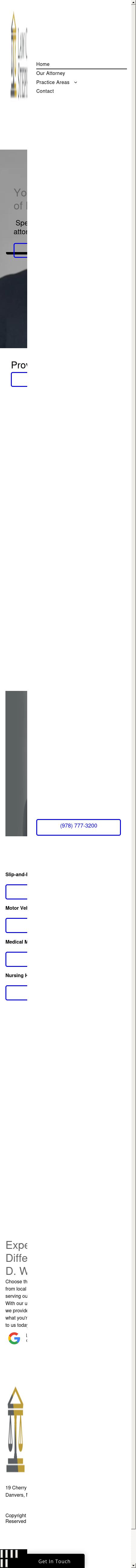 Law Offices of Stephen D. Walsh - Danvers MA Lawyers