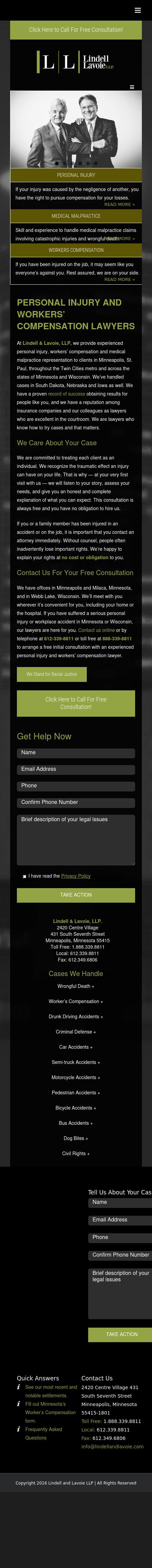 Lindell & Lavoie LLP - Minneapolis MN Lawyers