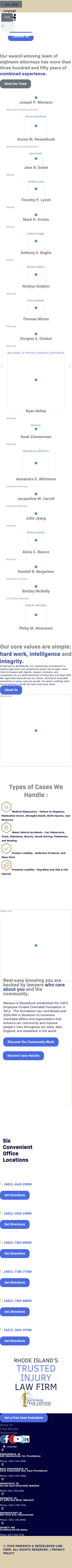 Marasco & Nesselbush, LLP - Wakefield RI Lawyers