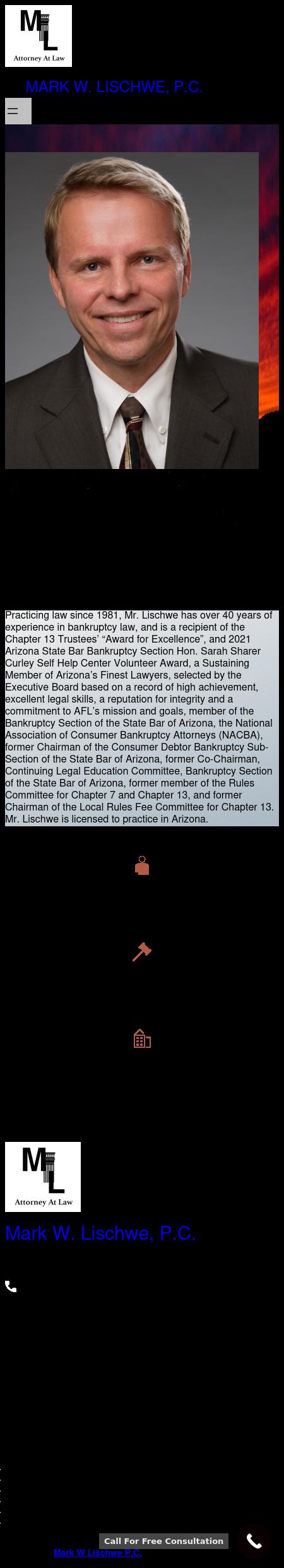 Mark W. Lischwe, P.C.  - Glendale AZ Lawyers