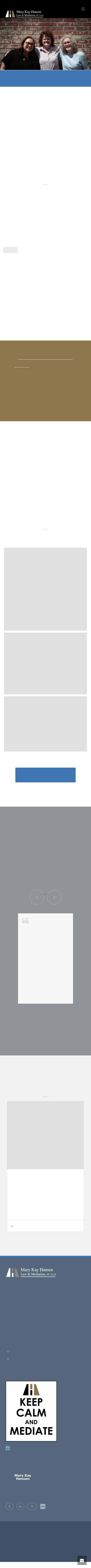 Mary Kay Hansen Law & Mediation, P.C., LLO - Lincoln NE Lawyers