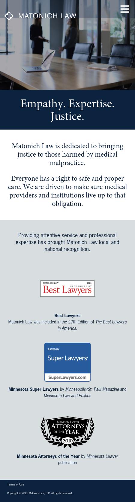 Matonich & Persson, Chtd. - Minneapolis MN Lawyers