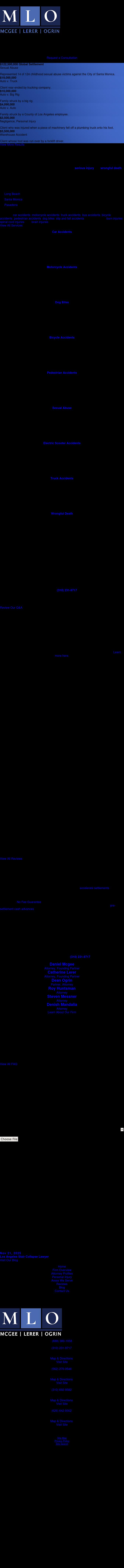 McGEE, LERER & Associates - Long Beach CA Lawyers