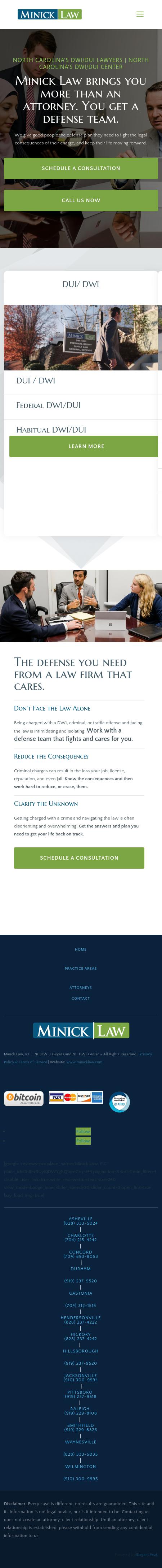 Minick Law - Charlotte NC Lawyers