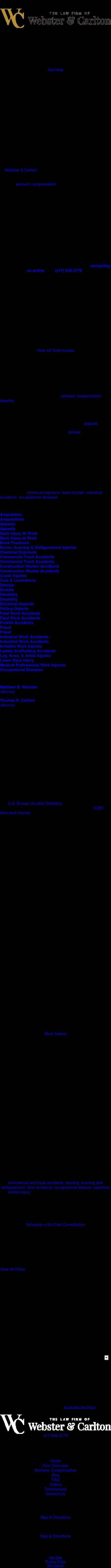 Morrison, Webster & Carlton, Attorneys at Law - Springfield MO Lawyers