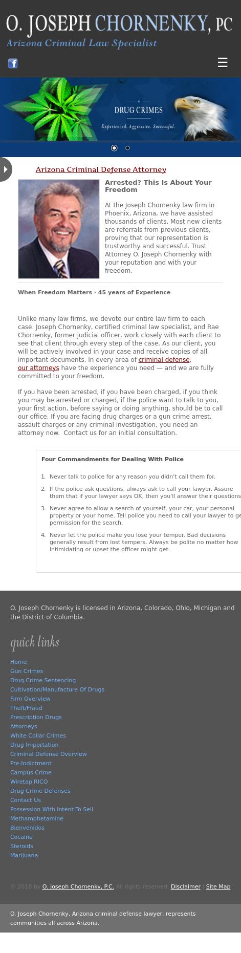 O. Joseph Chornenky, PC - Phoenix AZ Lawyers