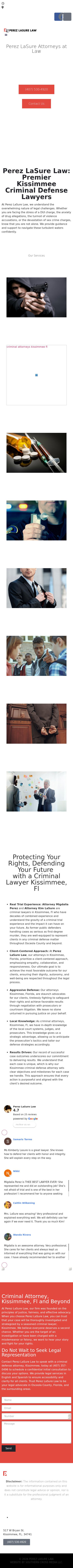 Perez LaSure Law - Kissimmee FL Lawyers