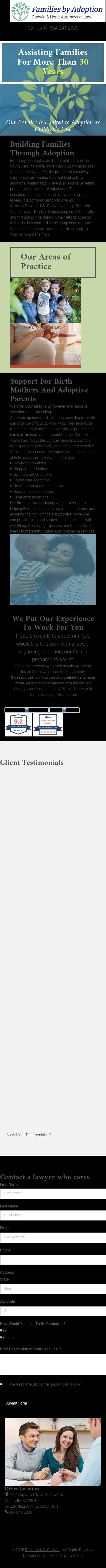 Raymond W. Godwin - Greenville SC Lawyers