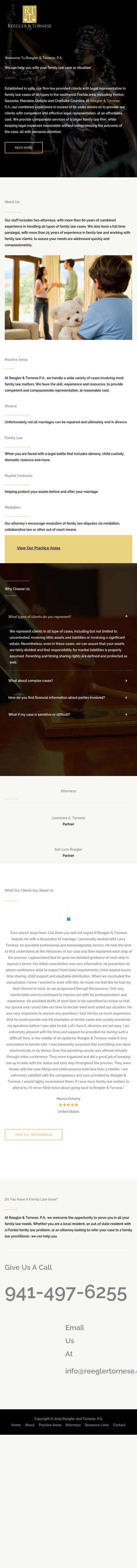 Reegler & Tornese, P.A. - Venice FL Lawyers