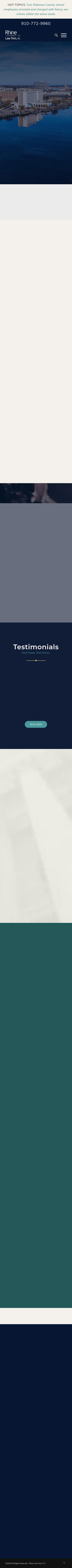 Rhine Law Firm, P.C. - Wilmington NC Lawyers