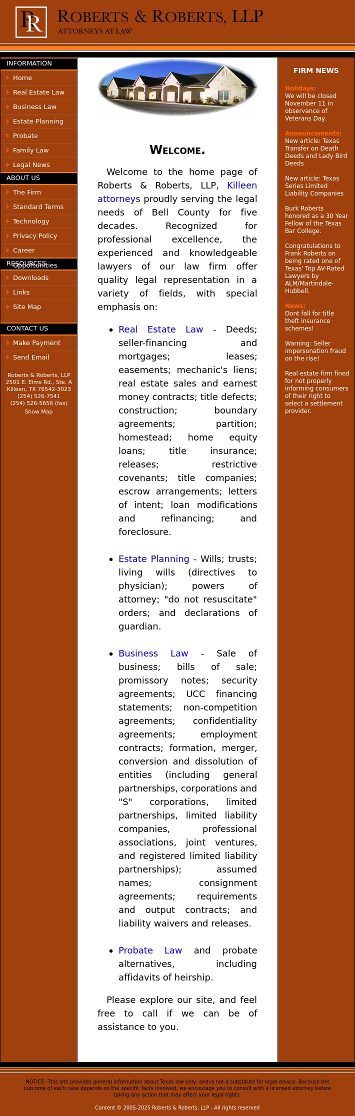 Roberts & Roberts, LLP - Killeen TX Lawyers