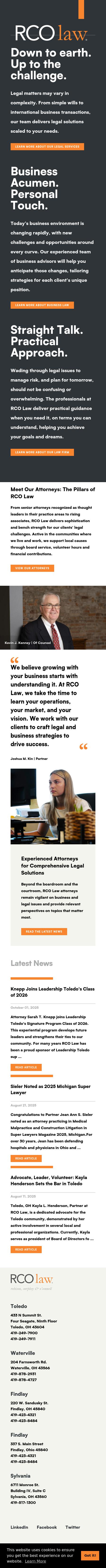 Robison, Curphey & O'Connell, LLC - Waterville OH Lawyers