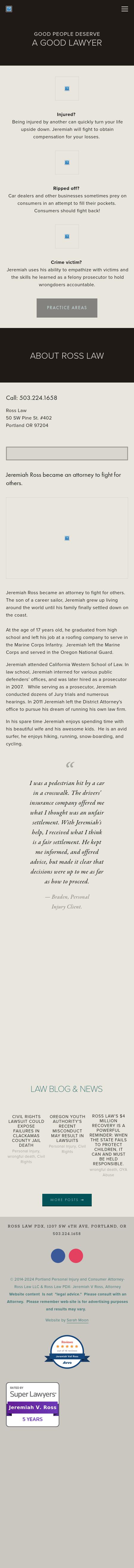 Ross Law LLC - Portland OR Lawyers