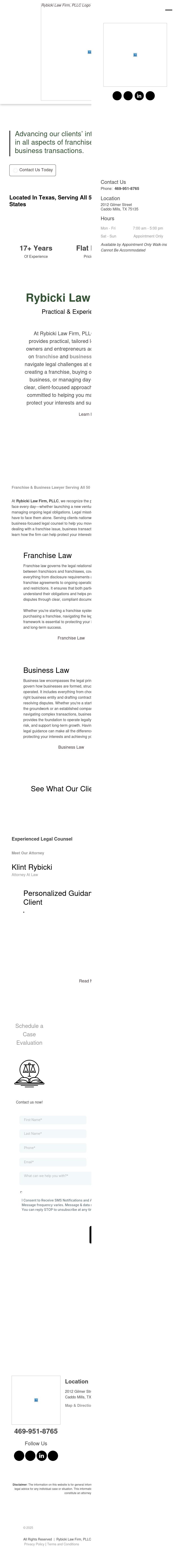 Rybicki Law Firm, PLLC - Royse City TX Lawyers