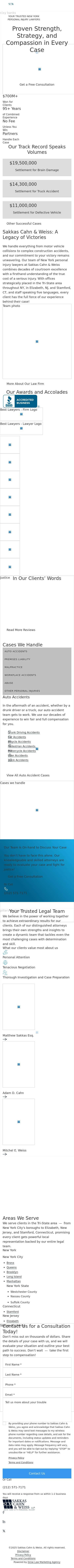 Sakkas, Cahn & Weiss, LLP - Stamford CT Lawyers