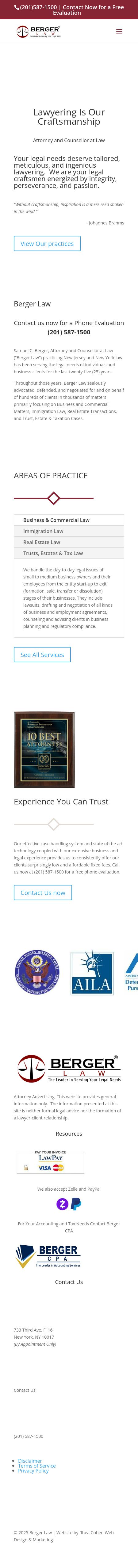 Samuel C. Berger, PC - Rochelle Park NJ Lawyers