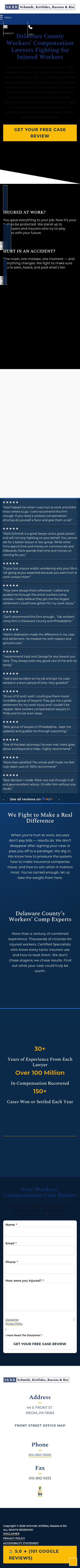 Schmidt, Kirifides, Fridkin & Rassias - Media PA Lawyers