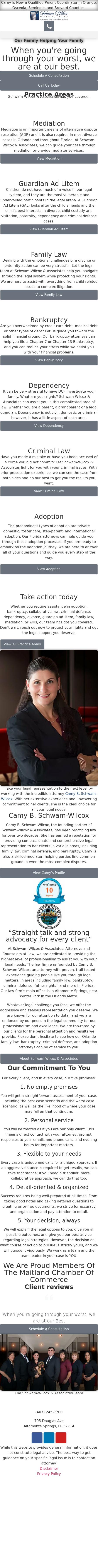 Schwam-Wilcox & Associates, Attorneys and Counselors at Law - The Villages FL Lawyers