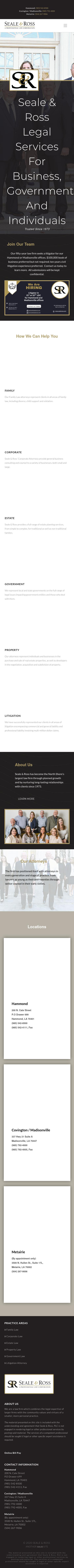 Seale & Ross - Baton Rouge LA Lawyers