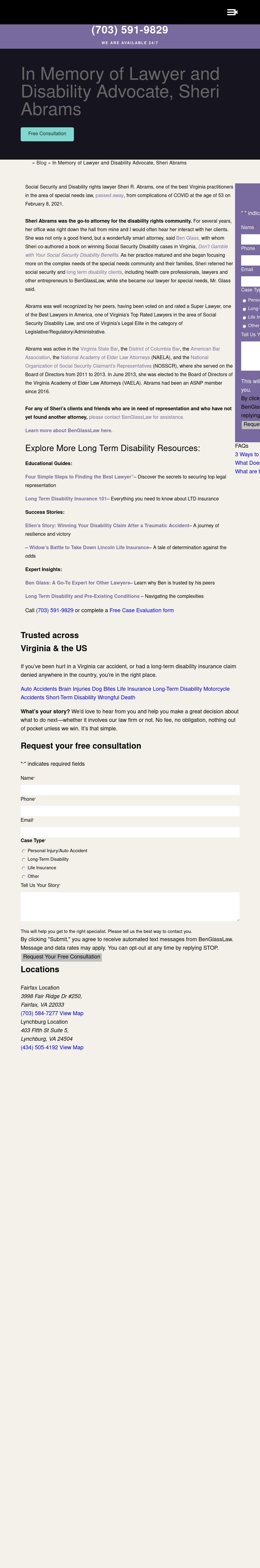 Sheri R. Abrams PLLC - Oakton  VA Lawyers
