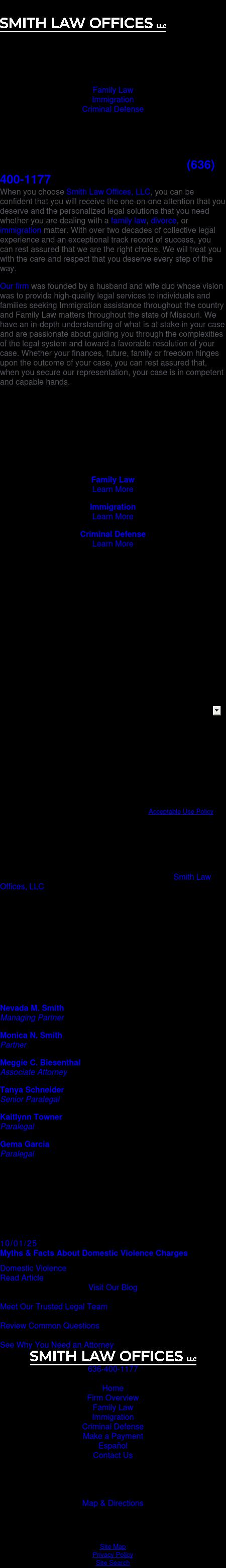 Smith Law Offices, LLC - Saint Charles MO Lawyers