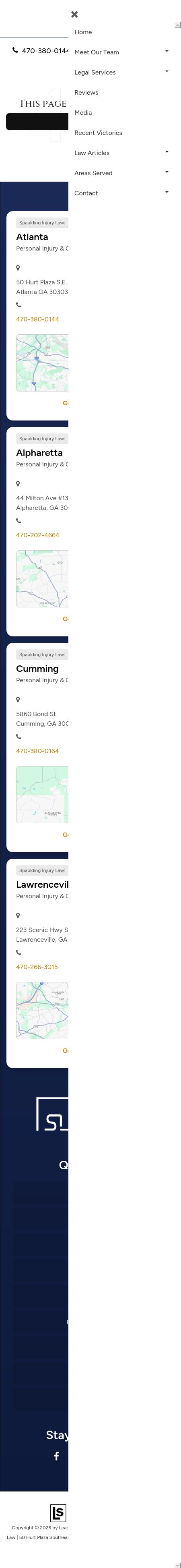 Spaulding Injury Law - Cumming GA Lawyers