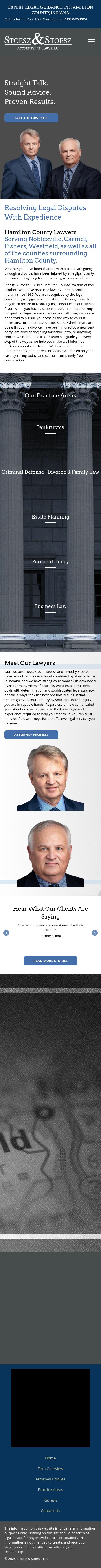 Stoesz & Stoesz, LLC - Westfield IN Lawyers