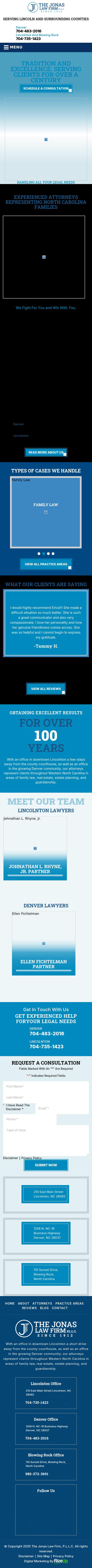 The Jonas Law Firm, P.L.L.C. - Gastonia NC Lawyers