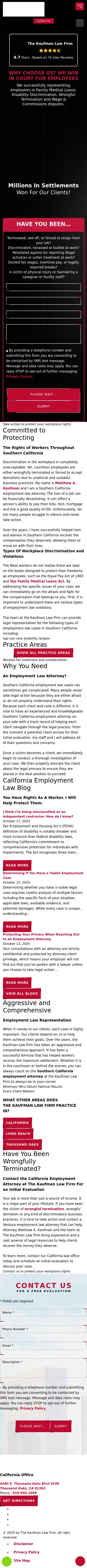 The Kaufman Law Firm - Westlake Village CA Lawyers