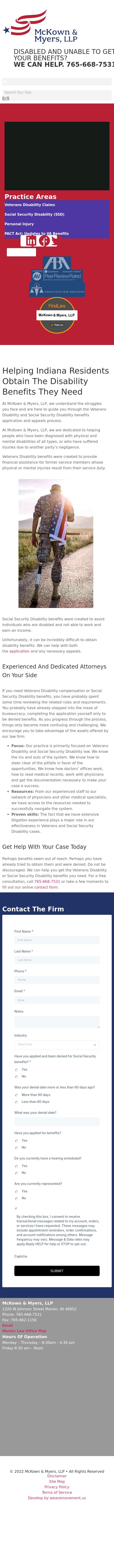 The Law Office of Jim McKown - Indianapolis IN Lawyers