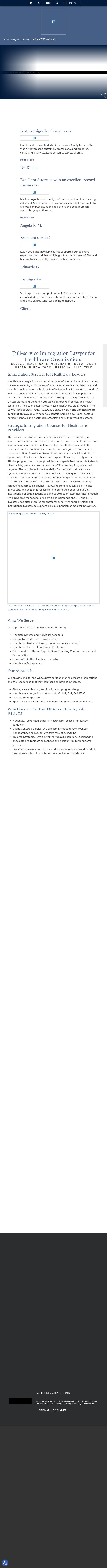 The Law Offices of Elsa Ayoub, P.L.L.C. - New York NY Lawyers