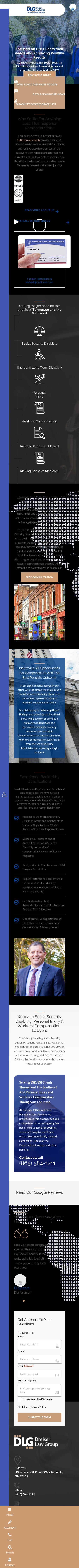 The Law Offices of Tony Farmer and John Dreiser - Knoxville TN Lawyers